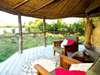 Nsolo Bush Camp - private veranda